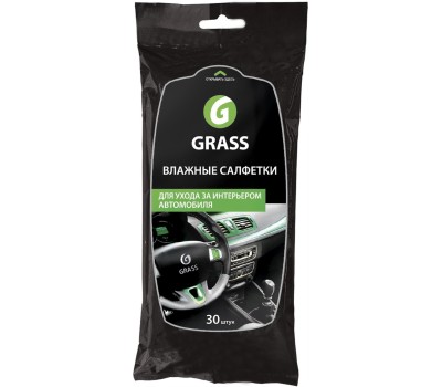 Салфетки влажные GRASS IT-0311 Салфетка влажная для ухода за интерьером а/м