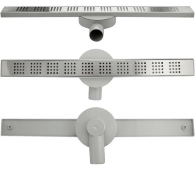 МАК - Трап 700х60 мм, нержавеющая сталь, пластик АБС, линейный, горизонтальный с гидрозатвором 71041