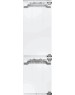 HAIER Встраиваемый холодильник HBCN5177CU1, No Frost, 249л, 177.2см, белый