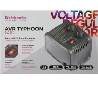 Стабилизатор DEFENDER (99032) AVR Typhoon 600
