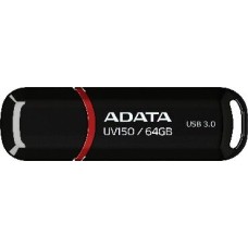 флешка A-DATA 64GB UV150 USB3.0 черный (AUV150-64G-RBK)