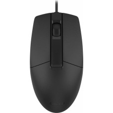 A4TECH OP-335S черный оптическая (1200dpi) silent USB (3but)