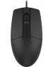 A4TECH OP-335S черный оптическая (1200dpi) silent USB (3but)