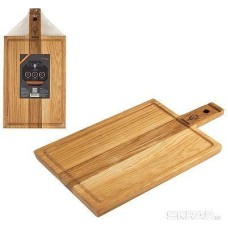 Доска LEONORD Доска 41*21*2 см с ручкой (дуб) (986062)