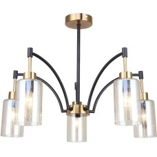 Светильник ESCADA 1166/5P E14*40W Brass/Black
