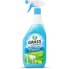 Моющее средство GRASS 125247 Clean Glass блеск стекол и зеркал (голубая лагуна) (600мл)