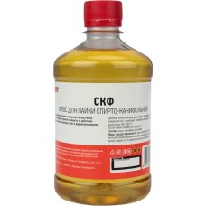 REXANT Флюс для пайки, СКФ (спирто-канифольный), 500мл, флакон