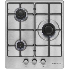 Варочная панель газовая MAUNFELD Газовая варочная поверхность EGHS.43.3STS-ES/G нержавеющая сталь