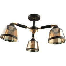 освещение HIPER Люстра Lokko H199-3, 3 х 60 Вт, черный