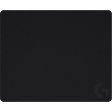 Коврик для мыши LOGITECH Коврик для мыши G640 (L) черный, ткань, 460х400х3мм [943-000800]