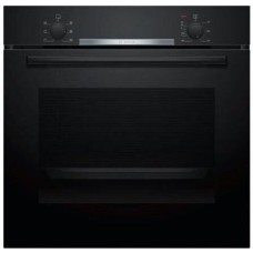 BOSCH Духовой шкаф HBA530BB0S, черный/серебристый