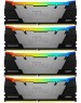 KINGSTON Оперативная память Fury Renegade Black KF432C16RB2K4/32 DDR4 - 4x 8ГБ 3200МГц, DIMM, Ret