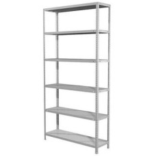 ПРАКТИК Стеллаж MS металл, 2000х1000х300мм серый [s24199163602]