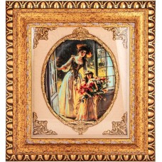 Панно ARTE CA.SA. ПАННО НАСТЕННОЕ 32Х26СМ БАГЕТ 64Х56 СМ 635-637