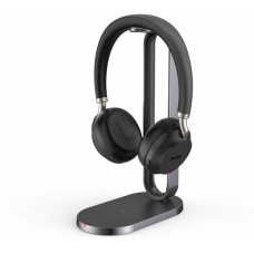 YEALINK Гарнитура Bluetooth BH76 with Charging Stand UC Black USB-A черный