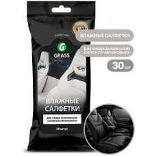 Салфетки влажные GRASS IT-0312 Салфетка влажная для кожаного салона