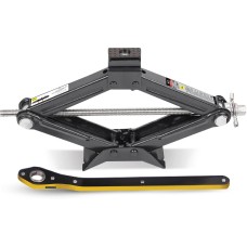 Домкрат ромбический AVS Домкрат ромбический JA-1500SR, 1,5т, 104-385мм трещоточ.рукоять, с резиновой опорой + сумка