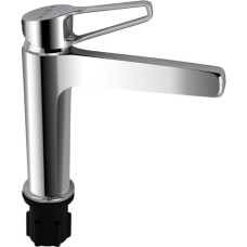 FABIA - Смеситель для раковины, шаровый, ручка с прорезью, цвет ХРОМ. 9732