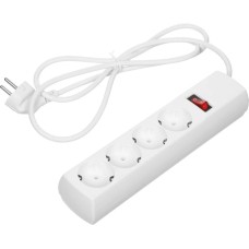 ЮНИВОЛЬТ Сетевой фильтр 00-00000386 1.5м (4 розетки) белый (коробка)