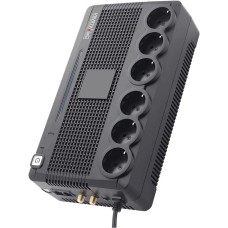 ИМПУЛЬС Источник бесперебойного питания Пионер 650 360Вт 650ВА черный