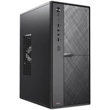 Корпус для ПК ACCORD Корпус ACC-1603 черный без БП mATX 1x80mm 2xUSB2.0 1xUSB3.0 audio