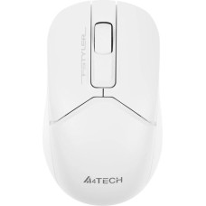 A4TECH Мышь Fstyler FB12 белый оптическая 1200dpi беспров. BT/Radio USB 3but (FB12 WHITE)