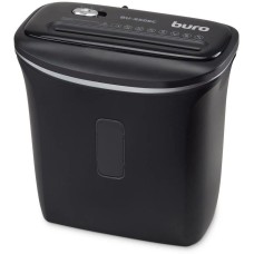 BURO Шредер Home BU-S506C черный (секр.P-4) фрагменты 5лист. 12лтр. пл.карты