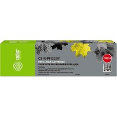 CACTUS Картридж перезаправляемый струйный CS-R-PFI320Y PFI-320Y желтый для Canon imagePrograf TM-200/200MFP/205/300/300MFP/305/250/255/350/355 без чипа