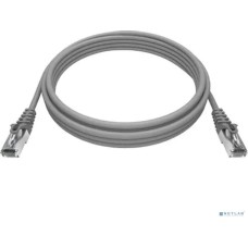 NTSS Патч-корд NTSS 2xRJ45/8P8C, T568B FTP 5e кат. литой 1.5 метра, LSZH, серый