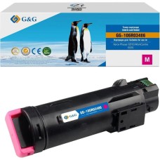 G&G Картридж лазерный GG-106R03486 106R03478/106R03486 пурпурный (2400стр.) для Xerox Phaser 6510DN/WC 6515DN