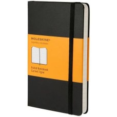 MOLESKINE Блокнот CLASSIC QP060 Large 130х210мм 240стр. линейка твердая обложка черный