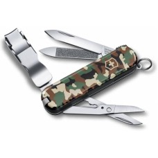 VICTORINOX Нож перочинный Nail Clip 580 (0.6463.94) 65мм 8функц. камуфляж подар.коробка