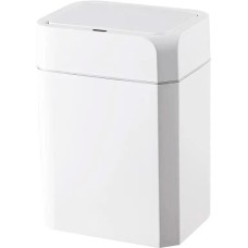 KITCHEN JOY Ведро для мусора Классик JAH6116, 16л, пластик, прямоугольная, сенсорная крышка, белый [kj-jah6116]