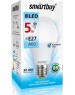 Светодиодная лампа SMARTBUY (SBL-A60-05-40K-E27-A) 5W/4000/E27