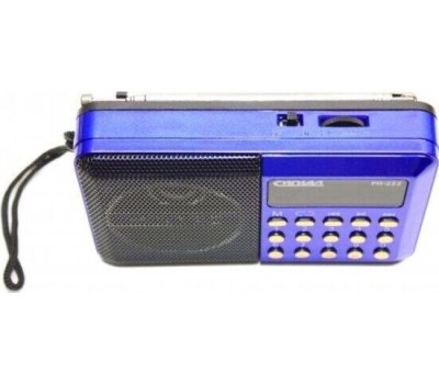 Радиоприемник СИГНАЛ РП-222 FM 88-108МГц, акб 400mA/h, USB/microSD, дисплей