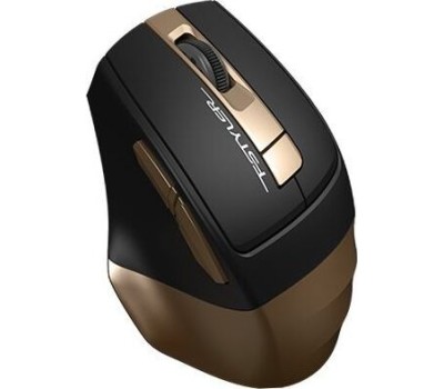 Беспроводная мышь A4TECH Fstyler FG35 золотистый/черный
