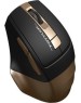 Беспроводная мышь A4TECH Fstyler FG35 золотистый/черный