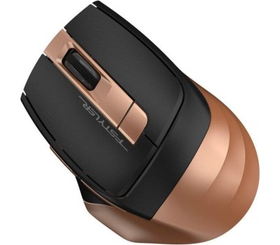 Беспроводная мышь A4TECH Fstyler FG35 золотистый/черный