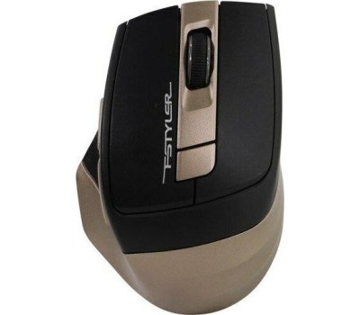 Беспроводная мышь A4TECH Fstyler FG35 золотистый/черный
