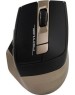 Беспроводная мышь A4TECH Fstyler FG35 золотистый/черный