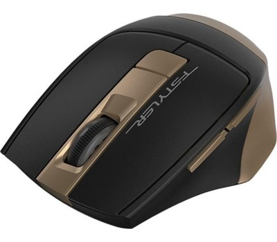 Беспроводная мышь A4TECH Fstyler FG35 золотистый/черный