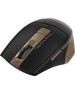Беспроводная мышь A4TECH Fstyler FG35 золотистый/черный