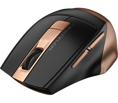 Беспроводная мышь A4TECH Fstyler FG35 золотистый/черный