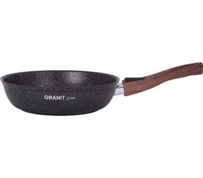 Сковорода KUKMARA сго222а а/пр литая 22см съемн/руч Granit ultra original