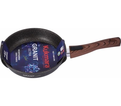 Сковорода KUKMARA сго222а а/пр литая 22см съемн/руч Granit ultra original