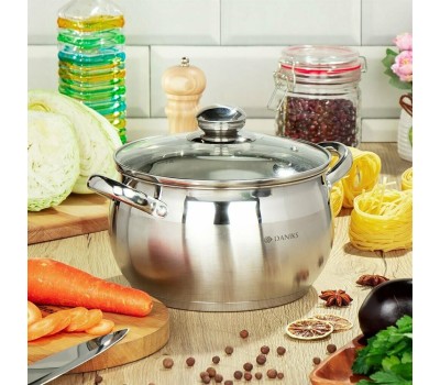 Кастрюля DANIKS SD-20 (204073) 3.9 л