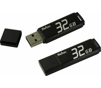 флешка NETAC 32GB NT03U351N-032G-20BK