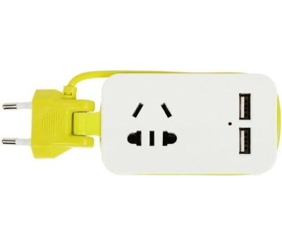 Удлинители серии Travel UNIEL (UL-00003429) S-CT1-1,5U WHITE/GREEN LM