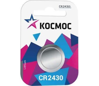 Элементы питания КОСМОС KOCR24301BL