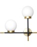 Люстра ESCADA 1163/2S E27*5W BLACK/GOLD